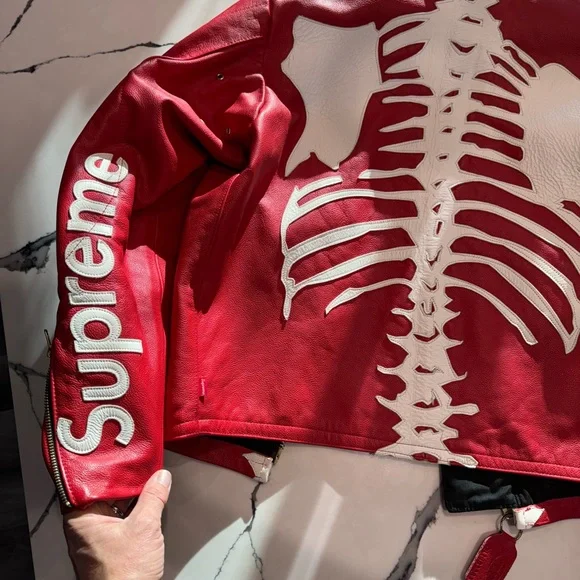 Supreme Leather Bones Jacket - Picture 12 of 14